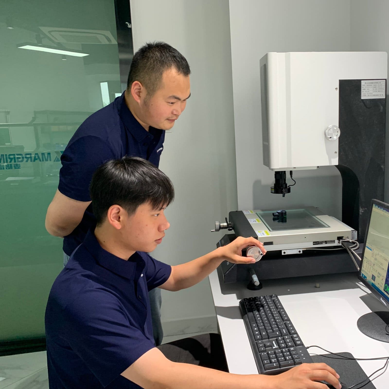 Prototype inspection on workbench